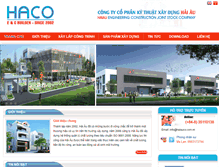 Tablet Screenshot of haiauco.com.vn